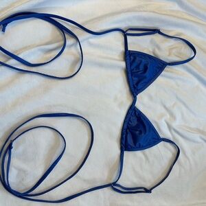 Blue Triangle wrap around festival top